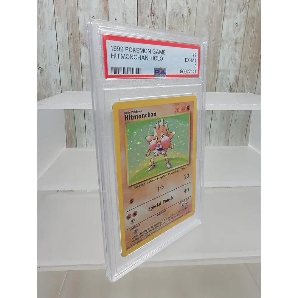 Pokemon 1999 Nockchan 7/102 Holo Base Set PSA 6